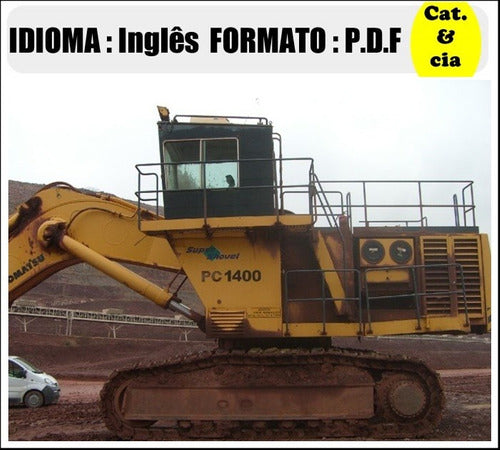 Catalogo De Pecas Escavadeiras Komatsu - Pc1400-1