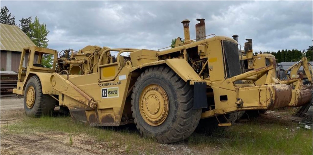 Manual de Serviço CATERPILLAR - 627B - Trator De Rodas (Inglês) PDF