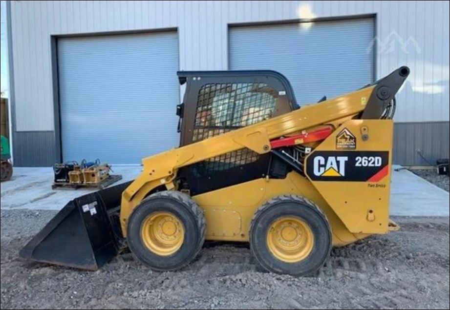 Manual de Serviço CATERPILLAR - 262D - Mini Carregadeira (Inglês) PDF