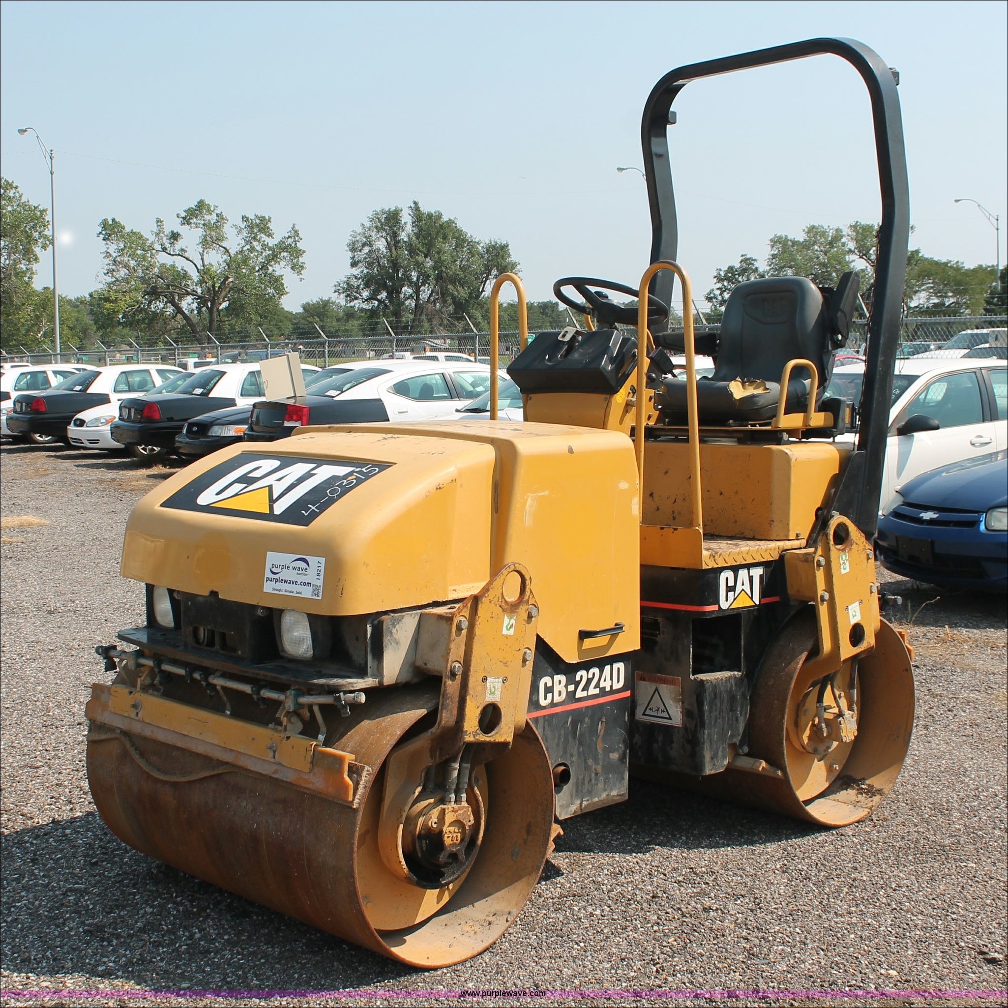 Manual de Serviço CATERPILLAR - CB-224D - Rolo Compactador Vibratório (Inglês) PDF