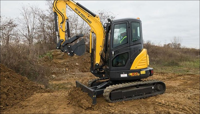 Manual De Serviço NEW HOLLAND - E37C - Mini Escavadeira