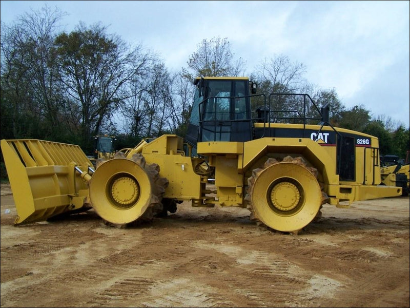 Manual de Serviço CATERPILLAR - 826G - Compactador De Aterro - ( Inglês )