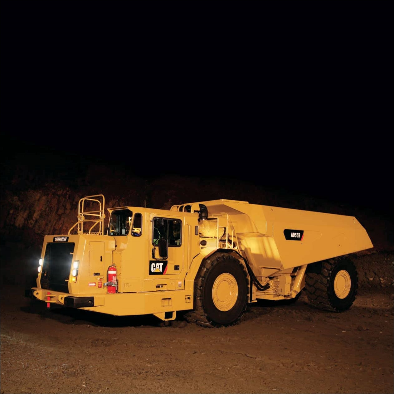 CATALOGO DE PEÇAS CATERPILLAR - AD55B - CAMINHÃO ARTICULADO SUBTERRÂNEO EM PDF