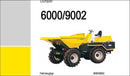 Catalogo De Peças WACKER NEUSON - 6000/9002 - DUMPER - INGLES