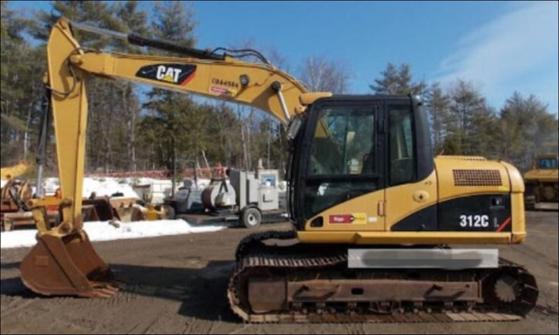 Manual de Serviço CATERPILLAR - 312C L - Escavadora - ( Inglês )