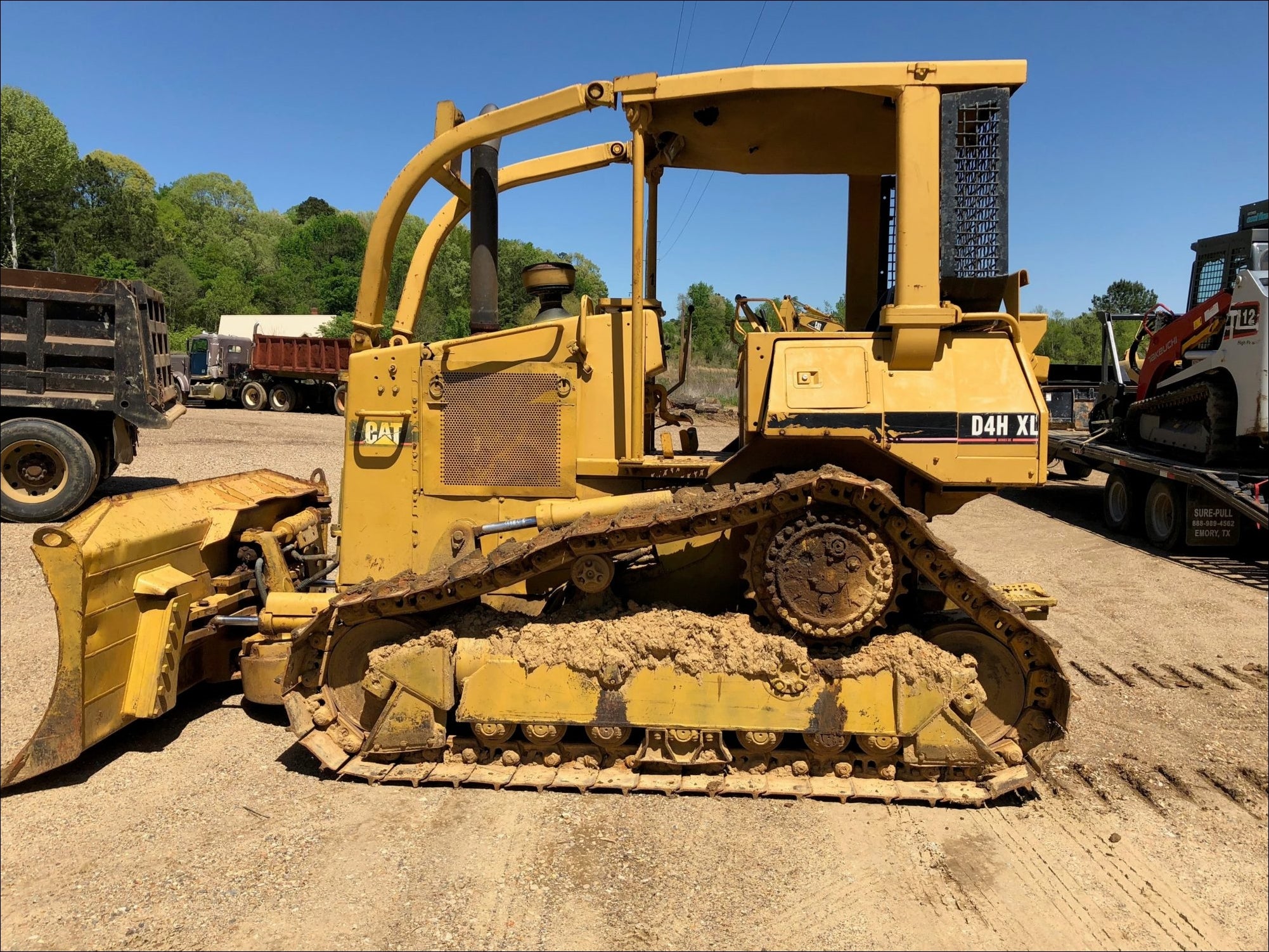 Manual de Serviço CATERPILLAR - D4H XL - Trator De Esteira (Inglês) PDF