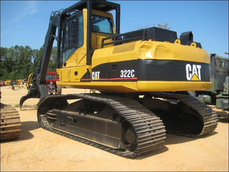 Manual de Serviço CATERPILLAR - 322C FM - Escavadora (Inglês) PDF