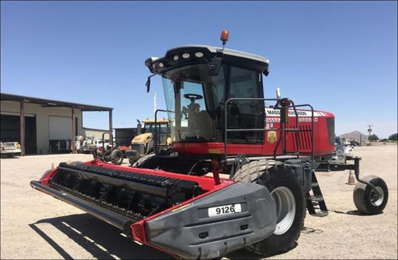 Catalogo De Peças MASSEY FERGUSON - WR9840 WINDROWER - Trator