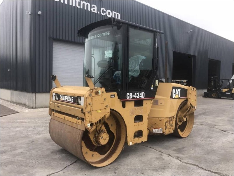 CATALOGO DE PEÇAS CATERPILLAR - CB-434D - ROLO COMPACTADOR VIBRATÓRIO EM PDF