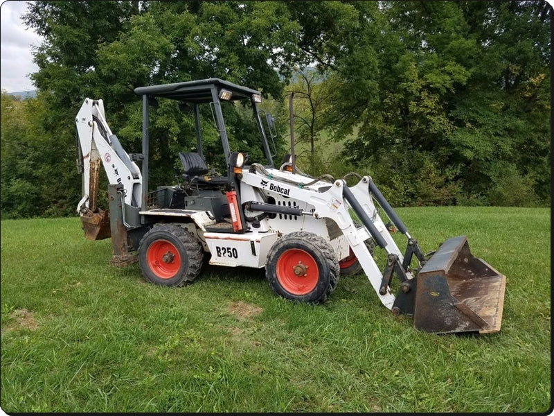 Manual De Serviço BOBCAT - B250 - Retroescavadeira
