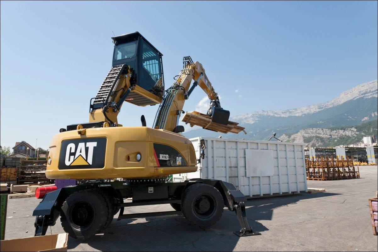 CATALOGO DE PEÇAS CATERPILLAR - M322D2 MH - ESCAVADEIRA DE RODAS EM PDF
