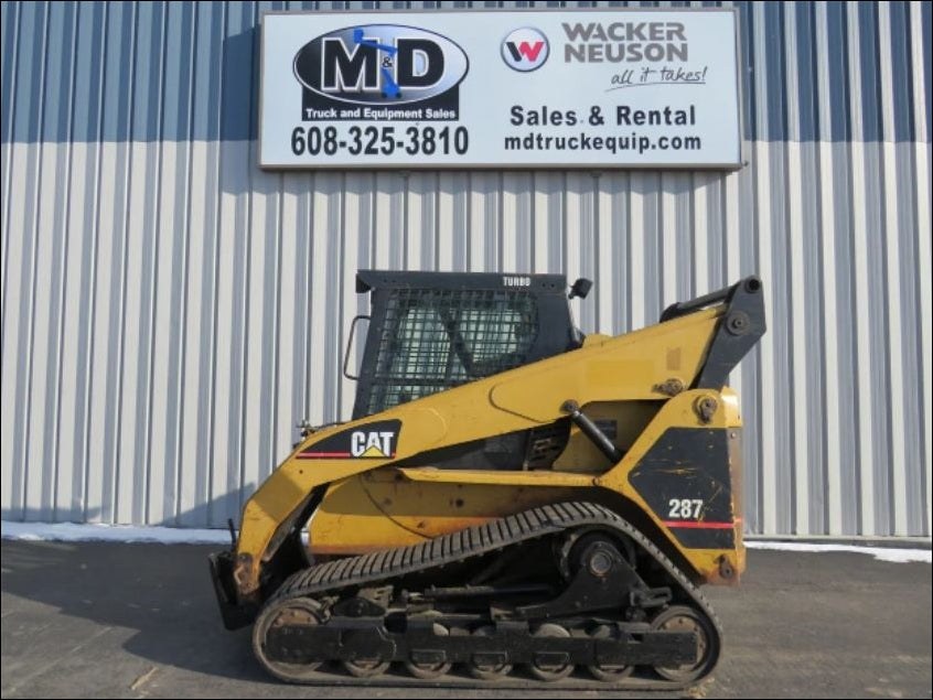 Manual de Serviço CATERPILLAR - 287 - Mini Carregadeira (Inglês) PDF