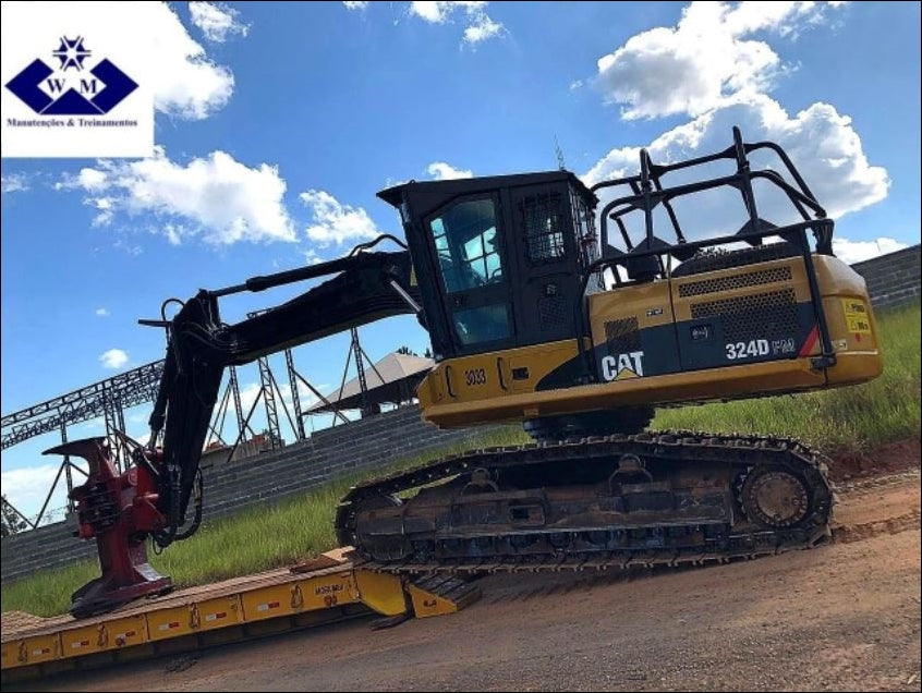 Manual de Serviço CATERPILLAR - 324D FM - Escavadora (Inglês) PDF