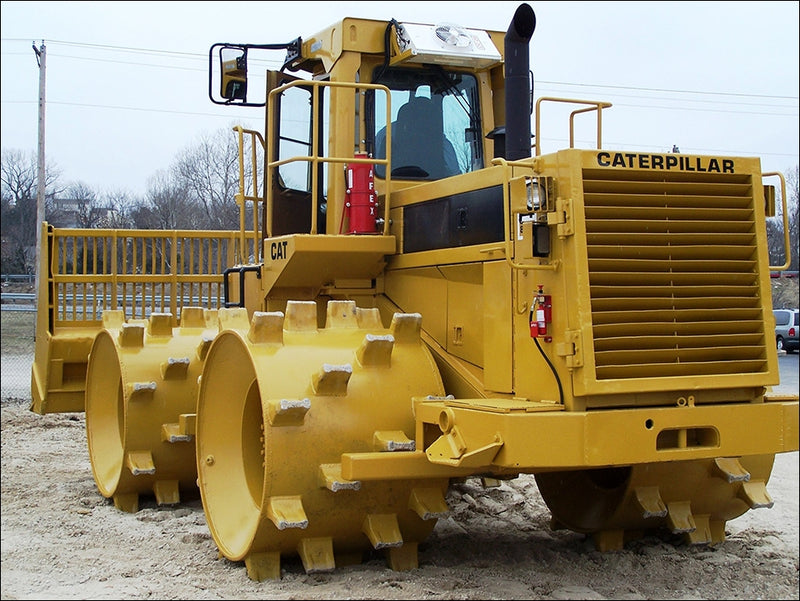 Manual de Serviço CATERPILLAR - 826B - Compactador De Aterro - ( Inglês )