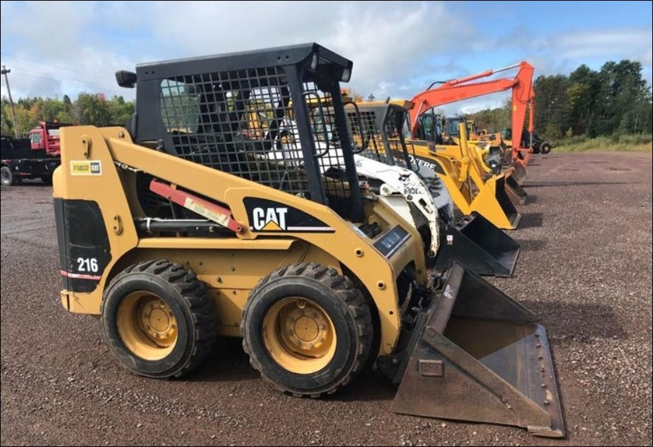 Manual de Serviço CATERPILLAR - 216 - Mini Carregadeira (Inglês) PDF