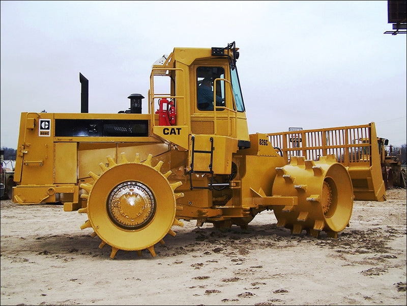 Manual de Serviço CATERPILLAR - 826C - Compactador De Aterro - ( Inglês )