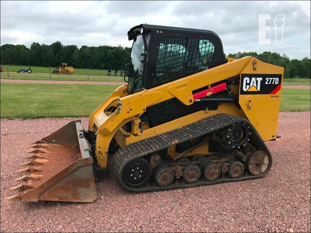 Manual de Serviço CATERPILLAR - 277D - Mini Carregadeira (Inglês) PDF