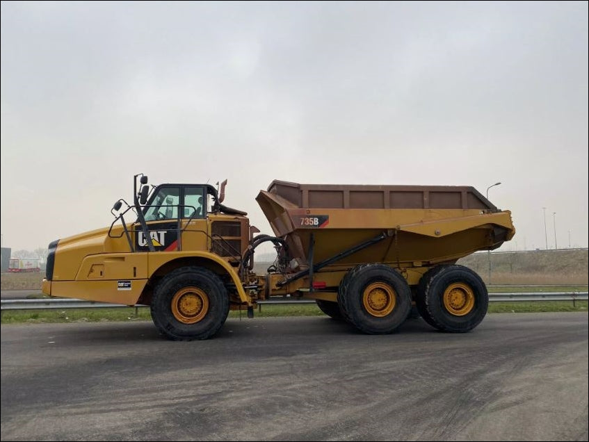 Manual de Serviço CATERPILLAR - 735B - Caminhão articulado - ( Inglês )