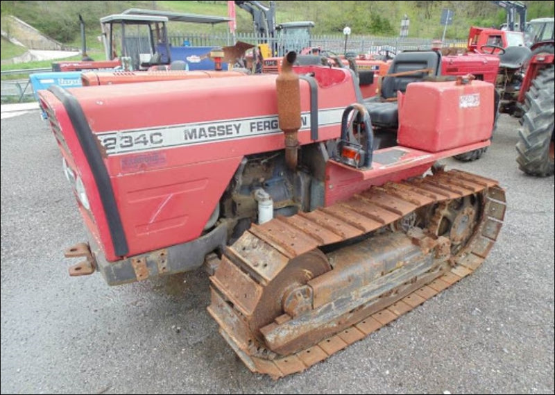 Catalogo De Peças MASSEY FERGUSON - MF 234 CF CRAWLER