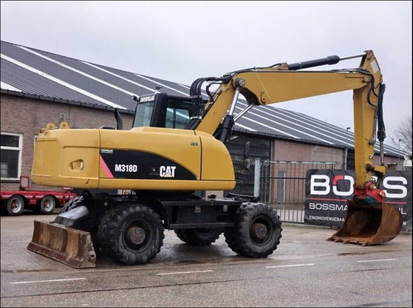 Manual de Serviço CATERPILLAR - M318D - Escavadeira De Rodas (Inglês) PDF