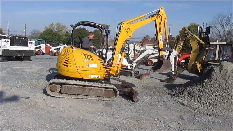 Manual De Serviço Escavadora JCB - 8040, 8045, 8050, 8055