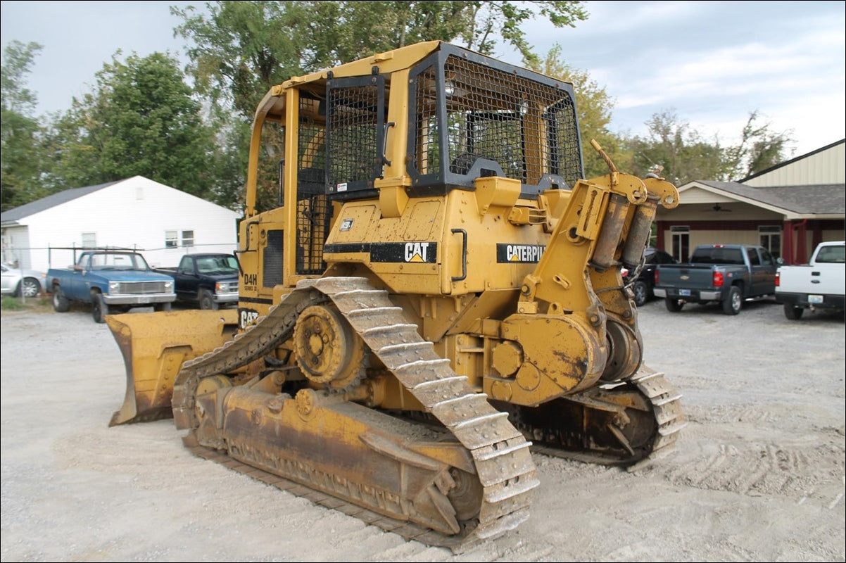 Manual de Serviço CATERPILLAR - D4HTSK III - Track Skidder (Inglês) PDF