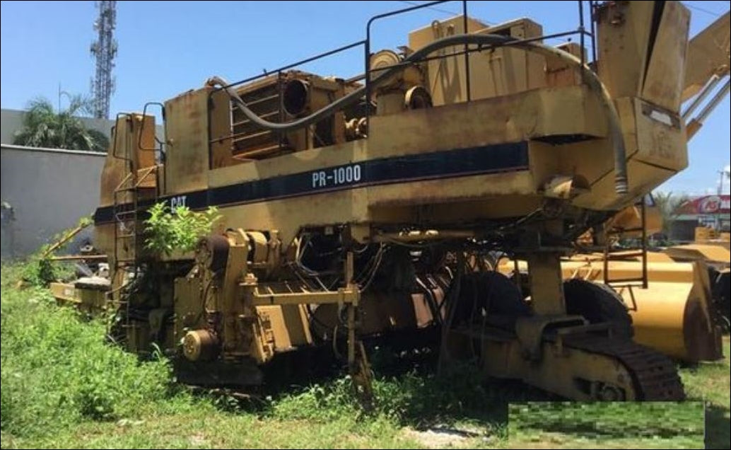 Manual de Serviço CATERPILLAR - PR-1000 - Fresadora Para Asfalto - ( Inglês )