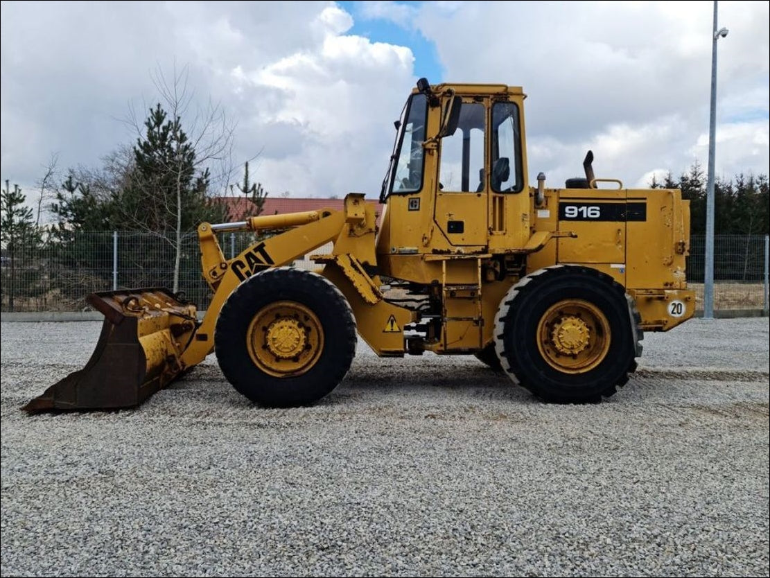 Manual de Serviço CATERPILLAR - 916 - Carregadeira De Rodas (Inglês) PDF