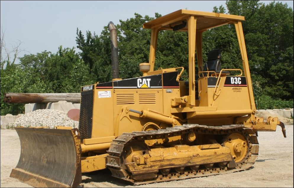 Manual de Serviço CATERPILLAR - D3C III - Trator De Esteira (Inglês) PDF
