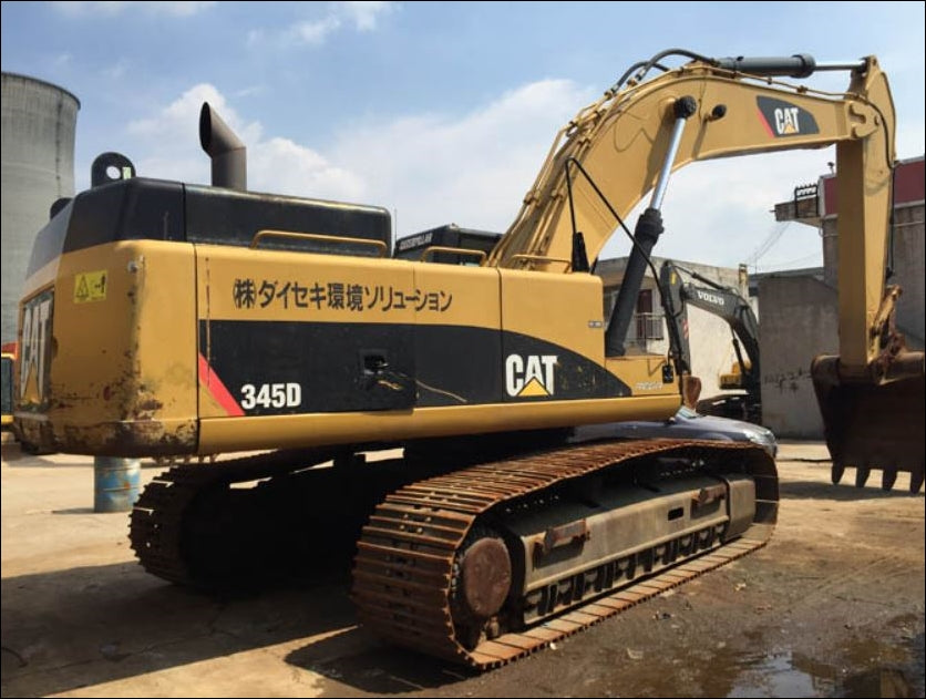 Manual de Serviço CATERPILLAR - 345D MOBILE HYD POWER - Escavadora (Inglês) PDF