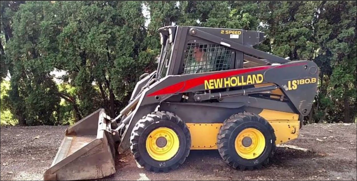 LED Headlight Replacement For New Holland LS-Series Skid Steer Loaders (LS160, LS170, LS180, LS190, LX Models)