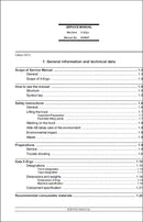 Manual De Serviços NISSAN - X-Ergo - Empilhadeira - INGLES