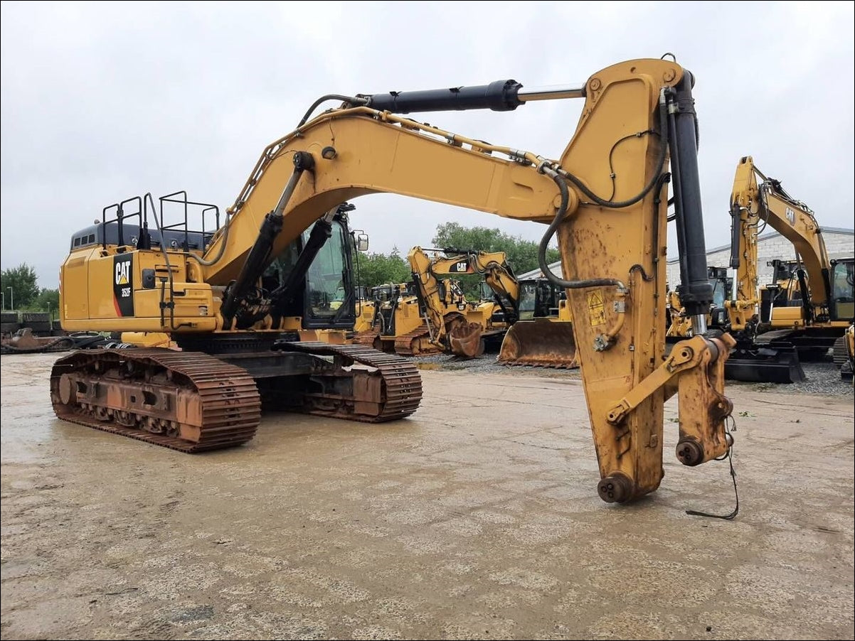Manual de Serviço CATERPILLAR - 352F-VG - Escavadora (Inglês) PDF