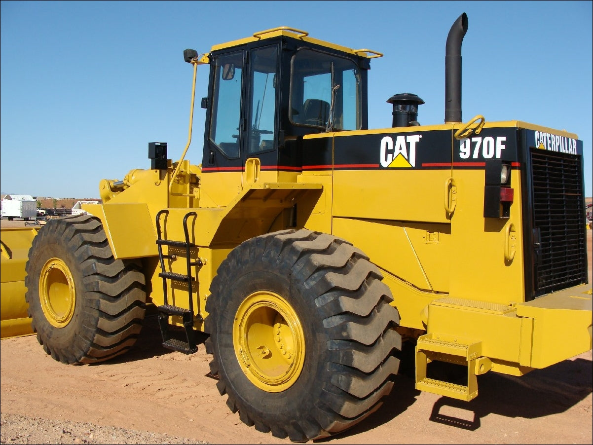 Manual de Serviço CATERPILLAR - 970F - Carregadeira De Rodas (Inglês) PDF