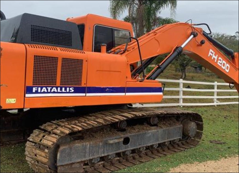 Manual De Serviço FIATALLIS - FH200 - Escavadeira