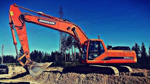 Manual de oficina Doosan Solar 340LC-V em PDF (português), guia ilustrado com instruções detalhadas de reparo e manutenção técnica