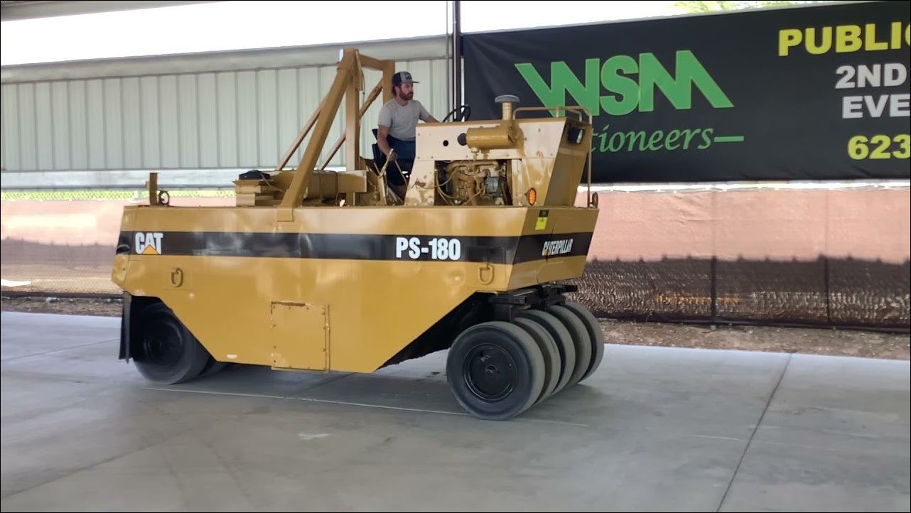 Manual de Serviço CATERPILLAR - PS-180 - Rolo Compactador Pneumático (Inglês) PDF