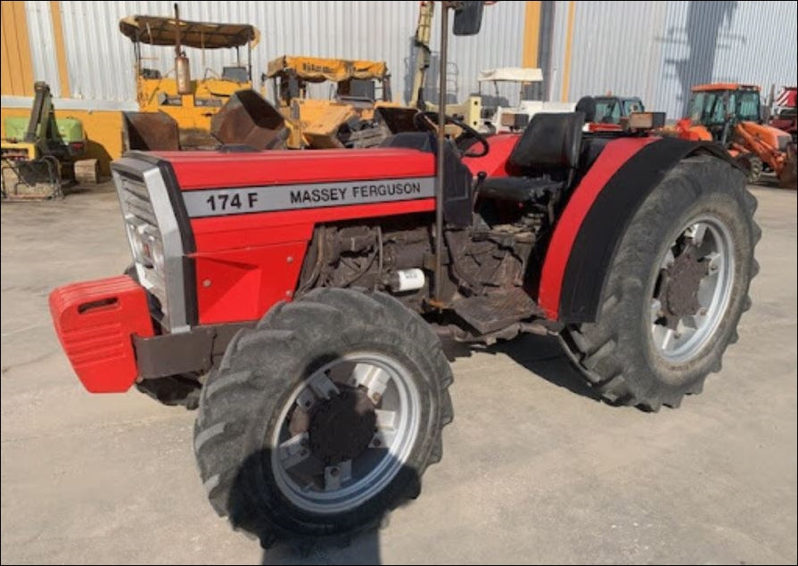 Catalogo De Peças MASSEY FERGUSON - MF 174 F - Trator