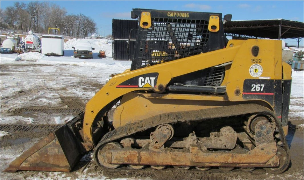 CATALOGO DE PEÇAS CATERPILLAR - 267 - MINI CARREGADEIRA EM PDF