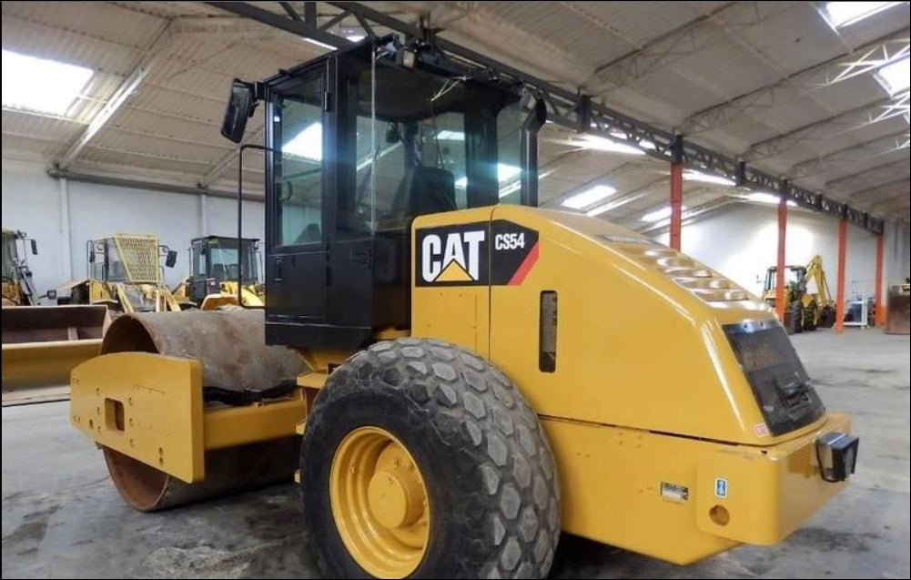 Manual de Serviço CATERPILLAR - CS-54 - Rolo Compactador Vibratório (Inglês) PDF