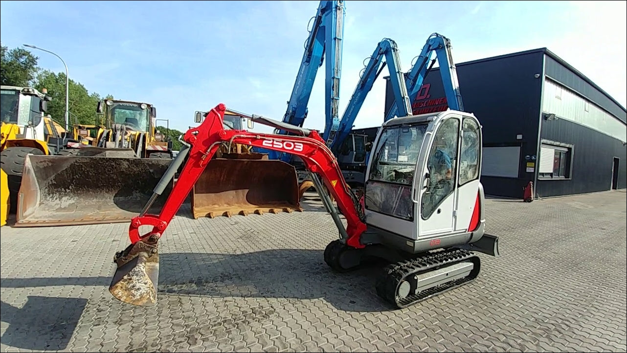 Catalogo De Peças WACKER NEUSON - 2503-02 - Escavadeira - INGLES