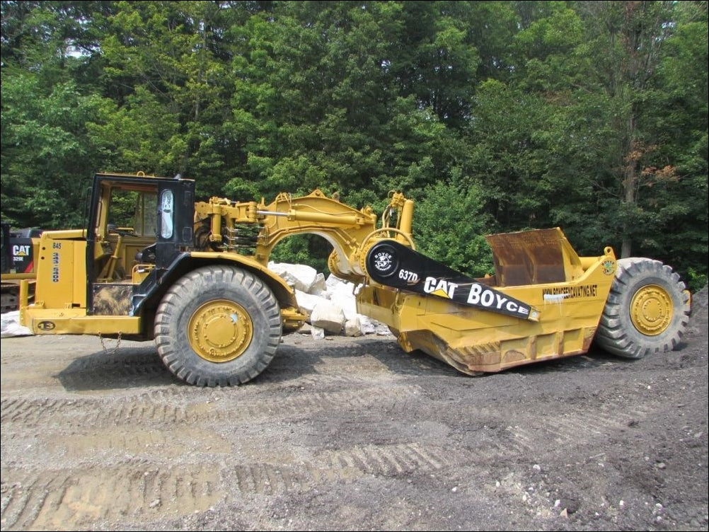 Manual de Serviço CATERPILLAR - 637D - Trator De Rodas (Inglês) PDF