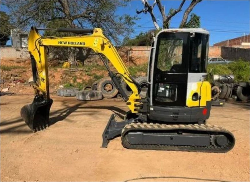 Manual De Serviço NEW HOLLAND - E50 - Escavadeira Hidráulica