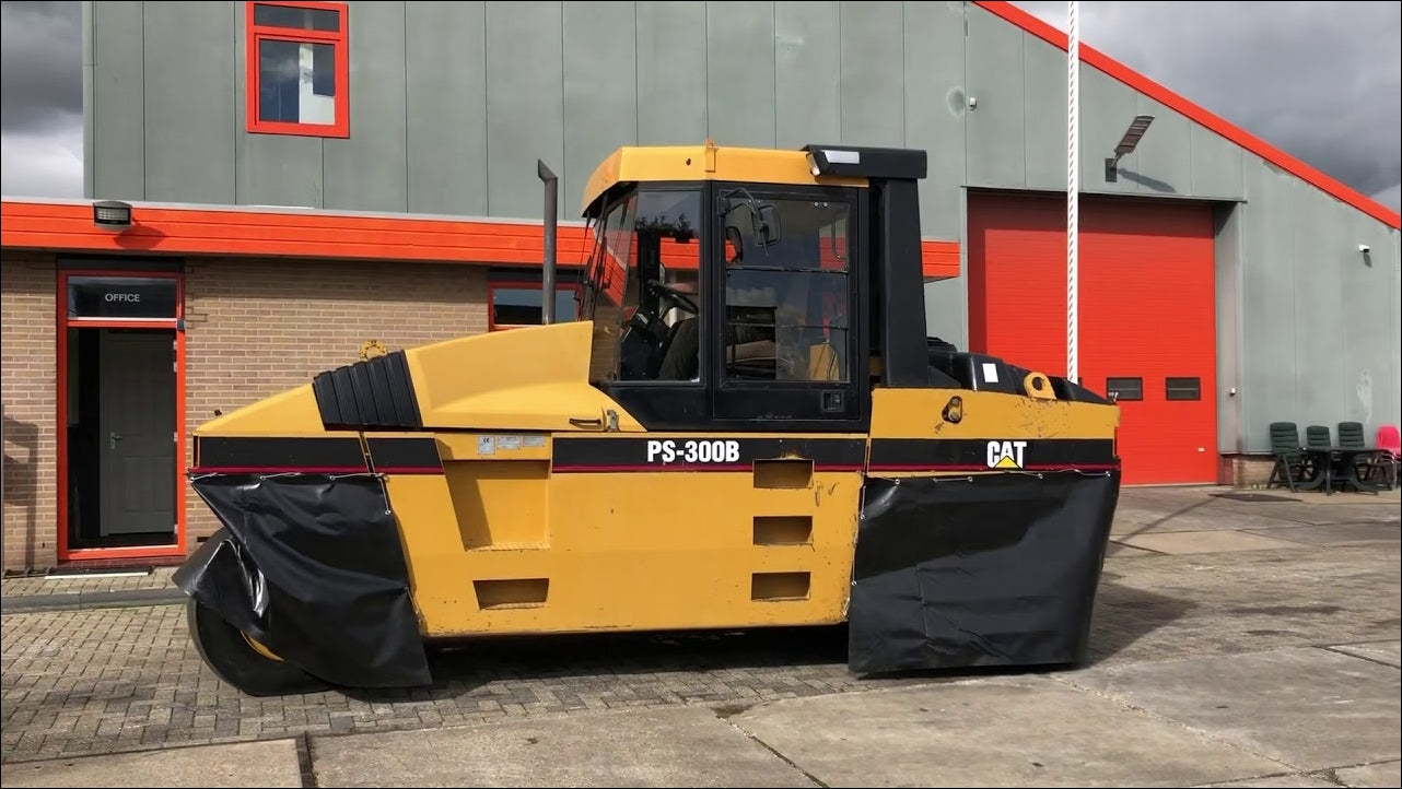 Manual de Serviço CATERPILLAR - PS-300B - Rolo Compactador Pneumático (Inglês) PDF