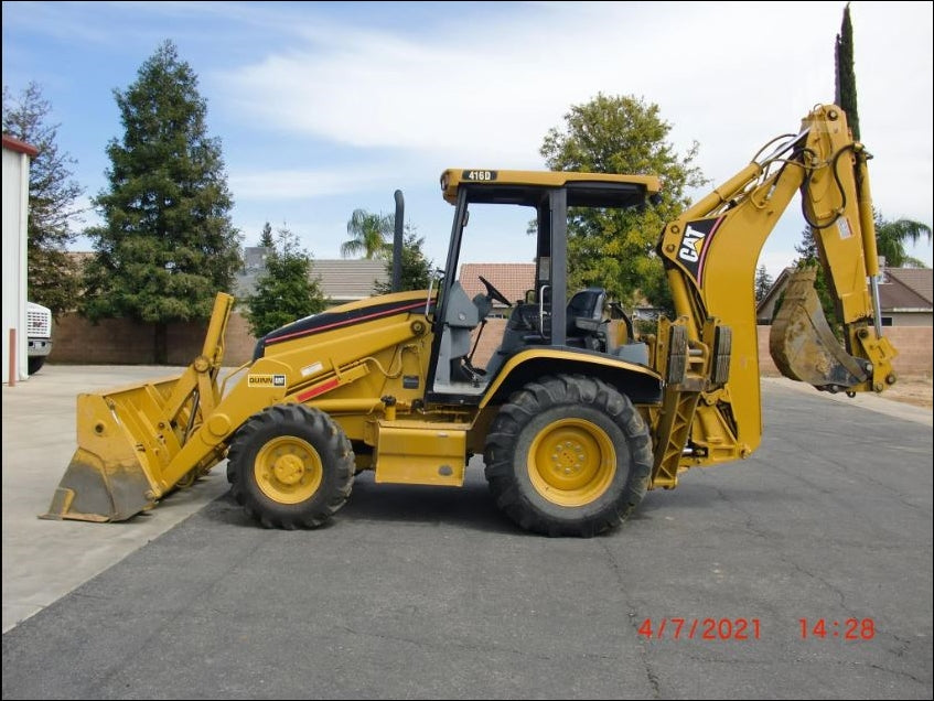 CATALOGO DE PEÇAS CATERPILLAR - 416D - RETROESCAVADEIRA - EM PDF