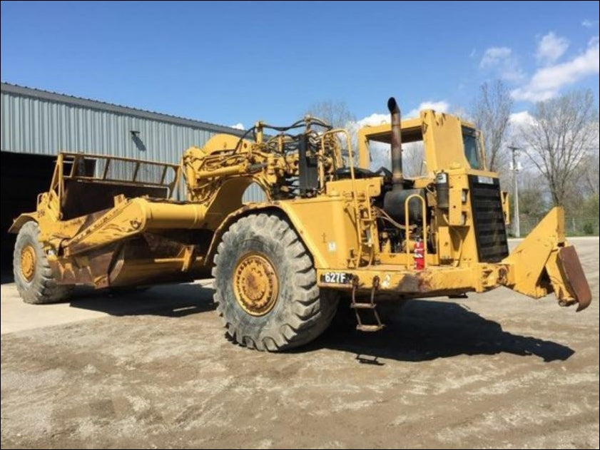 Manual de Serviço CATERPILLAR - 627F - Raspador De Rodas (Inglês) PDF