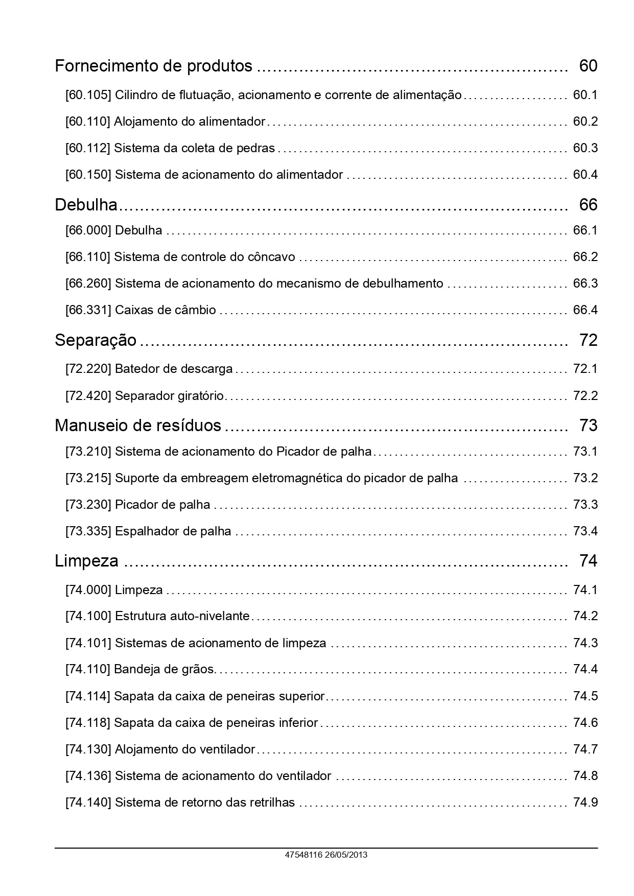 Manual De Serviço Colheitadeira Case 7230, 8230 E 9230