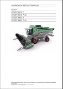 Manual de Serviço FENDT - Colheitadeiras 8370P \8400P Estágio 3B