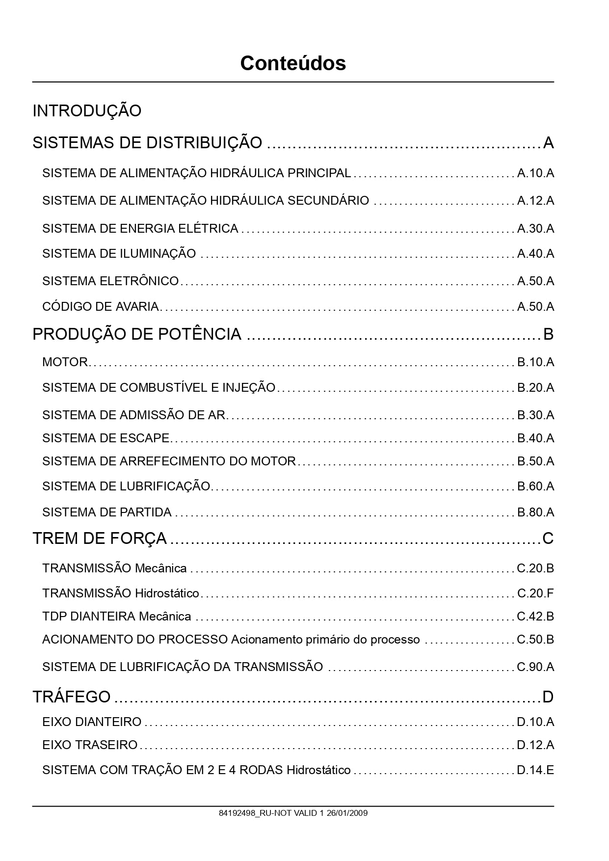 Manual Serviço Oficina Colheitadeiras Case 7120 8120 9120