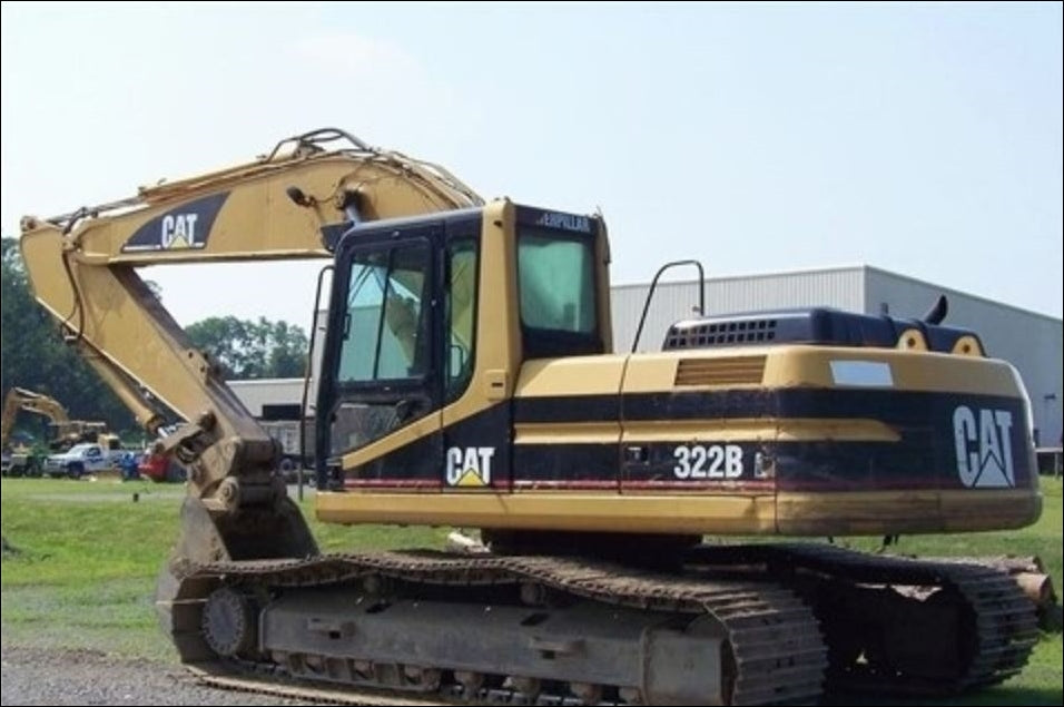 Manual de Serviço CATERPILLAR - 322B L - Escavadora (Inglês) PDF